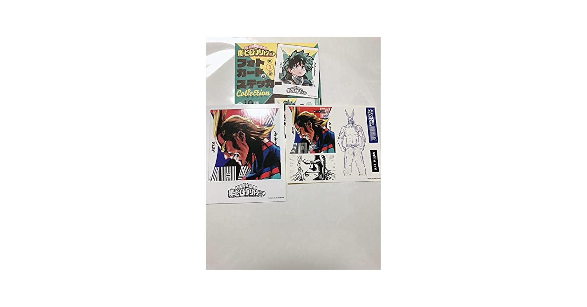 僕のヒーローアカデミア展 drawing smash クリアカード　計48枚 My Hero Academia - Poster (A3クリアポスター ヒロアカ展KV Ver